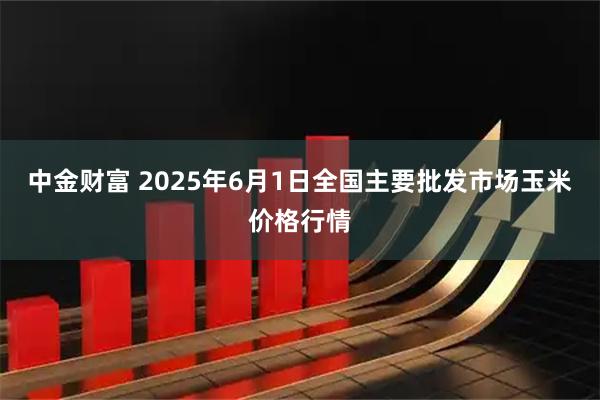 中金财富 2025年6月1日全国主要批发市场玉米价格行情