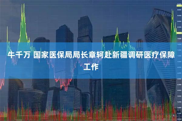 牛千万 国家医保局局长章轲赴新疆调研医疗保障工作